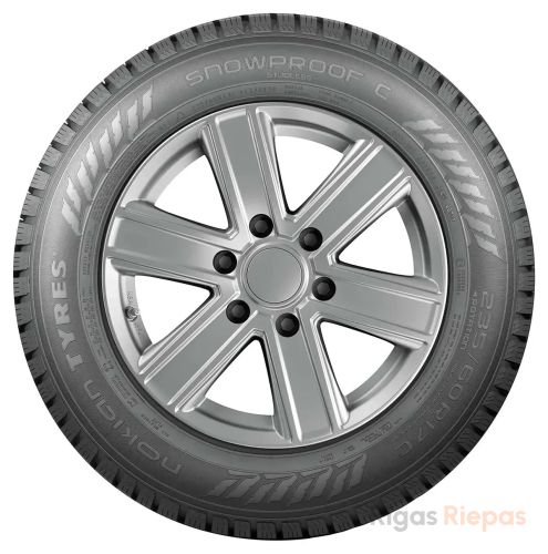 Nokian WR Snowproof C 205/65 R16 107T - 3
